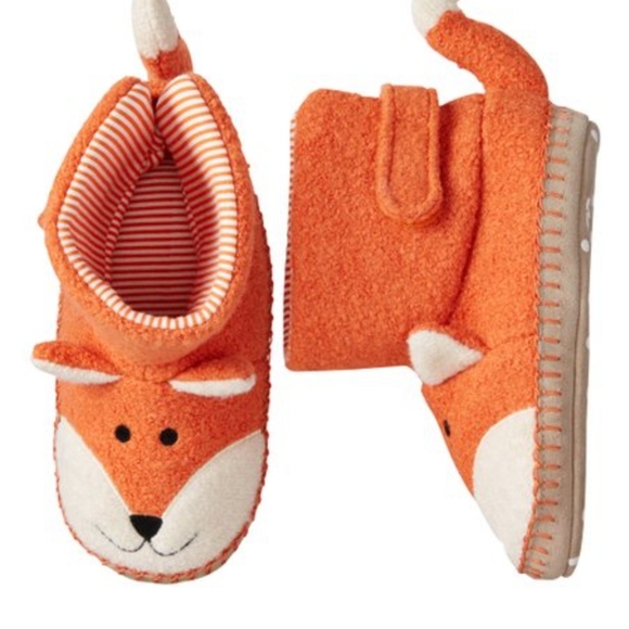 Hanna Andersson Fox Slippers size 9/10 - Picture 1 of 6